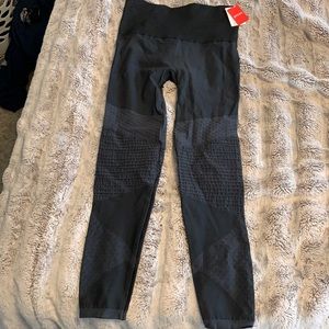 Spanx seamless moto leggings